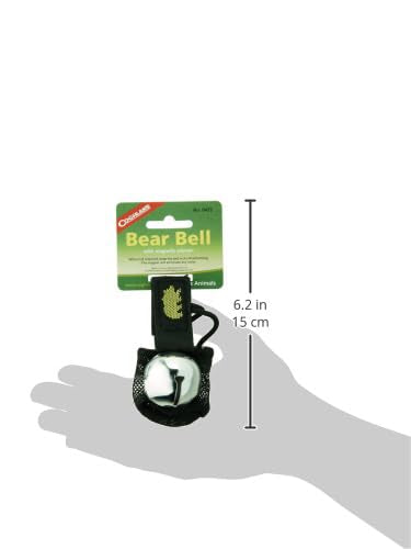 Coghlan's Bear Bell with Magnetic Silencer, Black