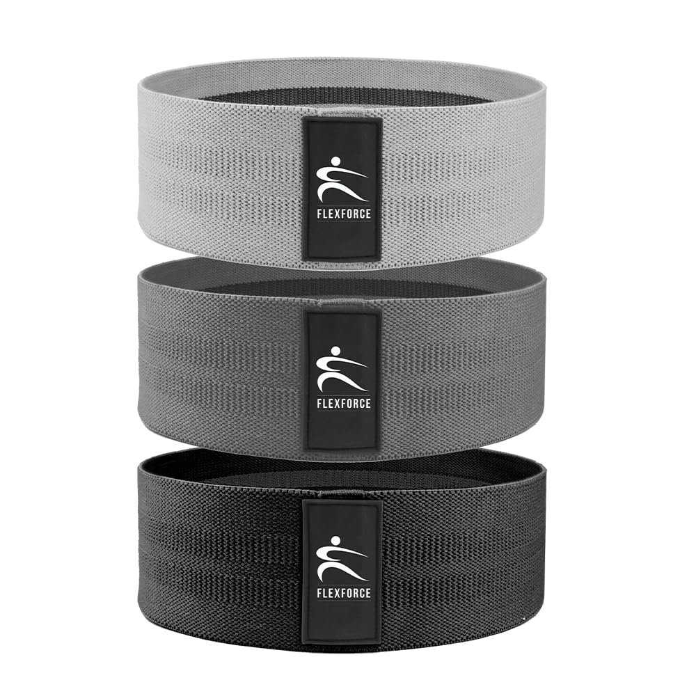 Generic Exercise Straps, Leg Bands, Knee Resistance Bands for Women and Men, 3 Levels of Exercise Resistance Bands, Fitness Gifts, Black